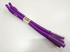 未使用品　正絹　手組帯締め